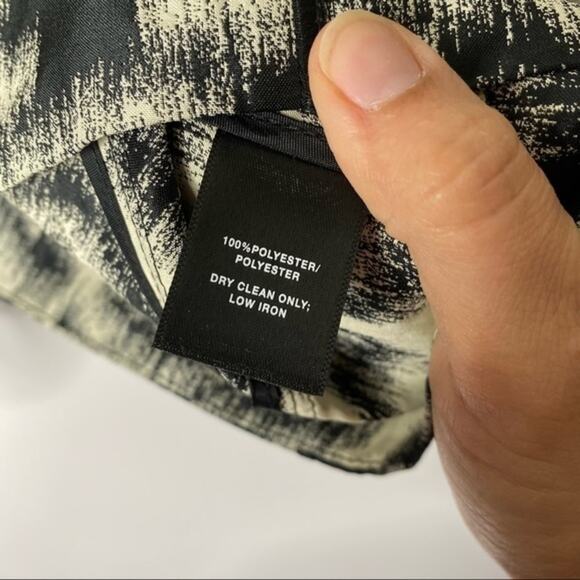 Lafayette 148 New York Black & Cream Zebra Inspired Print Blazer Size 4 - Picture 4 of 6